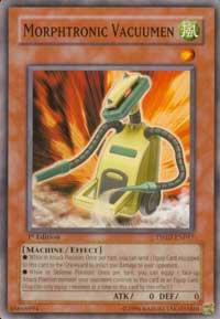 Morphtronic Vacuumen - The Shining Darkness YuGiOh trading card