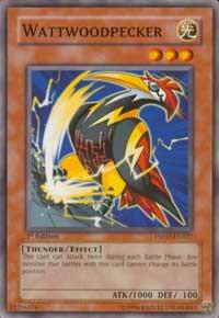 Wattwoodpecker - The Shining Darkness YuGiOh trading card