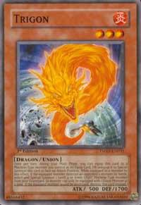 Trigon - The Shining Darkness YuGiOh trading card