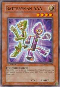 Batteryman AAA - The Shining Darkness YuGiOh trading card