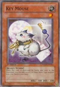 Key Mouse - The Shining Darkness YuGiOh trading card