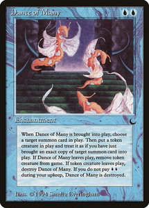 Dance of Many - The Dark (DRK) #22 - Rare Magic: The Gathering Trading Card
