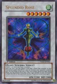 Splendid Rose - The Shining Darkness (TSHD) #TSHD-EN043 - Ultra Rare YuGiOh Trading Card