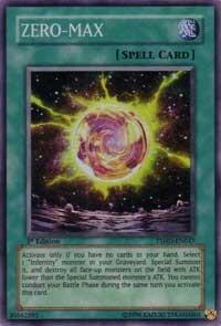 ZERO-MAX - The Shining Darkness (TSHD) #TSHD-EN047 - Super Rare YuGiOh Trading Card