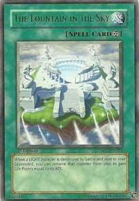 The Fountain in the Sky - The Shining Darkness (TSHD) #TSHD-EN052 - Rare YuGiOh Trading Card