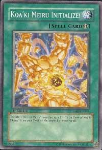 Koa'ki Meiru Initialize! - The Shining Darkness YuGiOh trading card