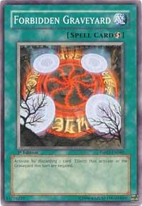 Forbidden Graveyard - The Shining Darkness YuGiOh trading card