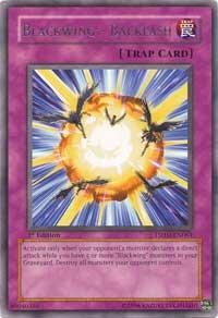 Blackwing - Backlash - The Shining Darkness (TSHD) #TSHD-EN064 - Rare YuGiOh Trading Card