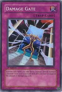 Damage Gate - The Shining Darkness (TSHD) #TSHD-EN070 - Super Rare YuGiOh Trading Card
