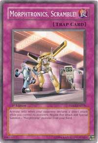 Morphtronics, Scramble! - The Shining Darkness YuGiOh trading card
