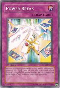 Power Break trading card from The Shining Darkness Power Break - The Shining Darkness YuGiOh trading card