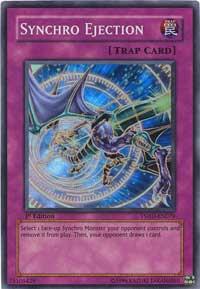 Synchro Ejection trading card from The Shining Darkness Synchro Ejection - The Shining Darkness YuGiOh trading card