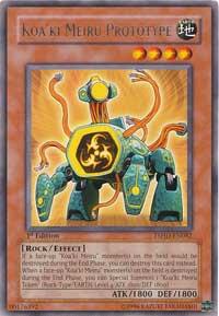 Koa'ki Meiru Prototype - The Shining Darkness YuGiOh trading card
