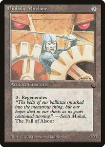 Diabolic Machine - The Dark (DRK) #null - Uncommon Magic: The Gathering Trading Card