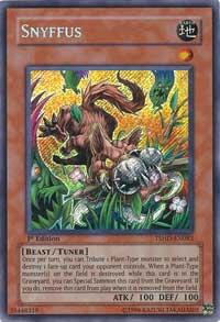 Snyffus trading card from The Shining Darkness Snyffus - The Shining Darkness YuGiOh trading card