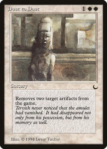 Dust to Dust - The Dark (DRK) #5 - Common Magic: The Gathering Trading Card