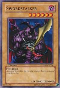 Swordstalker trading card from Duelist Pack: Kaiba Swordstalker - Duelist Pack: Kaiba YuGiOh trading card