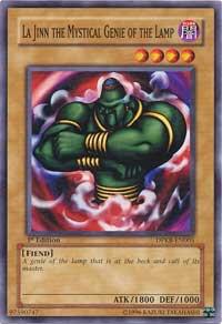 La Jinn the Mystical Genie of the Lamp - Duelist Pack: Kaiba YuGiOh trading card