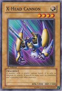 X-Head Cannon trading card from Duelist Pack: Kaiba X-Head Cannon - Duelist Pack: Kaiba YuGiOh trading card