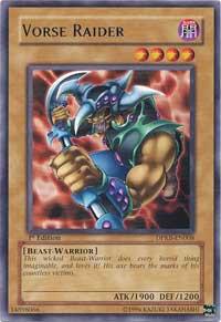 Vorse Raider trading card from Duelist Pack: Kaiba Vorse Raider - Duelist Pack: Kaiba YuGiOh trading card