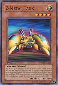 Z-Metal Tank trading card from Duelist Pack: Kaiba Z-Metal Tank - Duelist Pack: Kaiba YuGiOh trading card