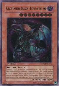 Chaos Emperor Dragon - Envoy of the End (UTR) - Duelist Pack: Kaiba (DPKB) #DPKB-EN016 - Ultimate Rare YuGiOh Trading Card