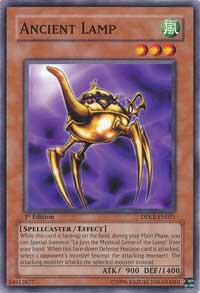 Ancient Lamp trading card from Duelist Pack: Kaiba Ancient Lamp - Duelist Pack: Kaiba YuGiOh trading card