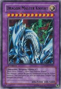 Dragon Master Knight trading card from Duelist Pack: Kaiba Dragon Master Knight - Duelist Pack: Kaiba YuGiOh trading card