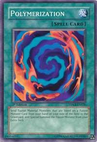 Polymerization trading card from Duelist Pack: Kaiba Polymerization - Duelist Pack: Kaiba YuGiOh trading card