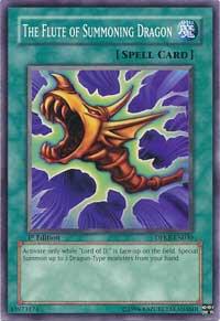 The Flute of Summoning Dragon - Duelist Pack: Kaiba YuGiOh trading card