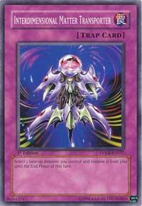 Interdimensional Matter Transporter trading card from Duelist Pack: Kaiba Interdimensional Matter Transporter - Duelist Pack: Kaiba YuGiOh trading card