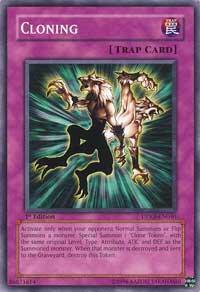 Cloning trading card from Duelist Pack: Kaiba Cloning - Duelist Pack: Kaiba YuGiOh trading card