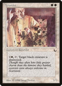 Exorcist - The Dark (DRK) #6 - Rare Magic: The Gathering Trading Card