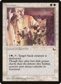 Exorcist - The Dark (DRK) #6 - Rare Magic: The Gathering Trading Card