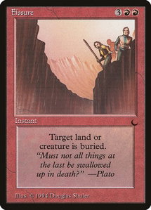 Fissure - The Dark (DRK) #63 - Common Magic: The Gathering Trading Card