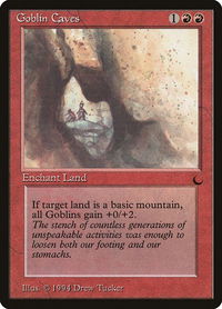 Goblin Caves - The Dark (DRK) #64 - Common Magic: The Gathering Trading Card