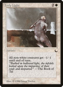 Holy Light - The Dark (DRK) #10 - Common Magic: The Gathering Trading Card