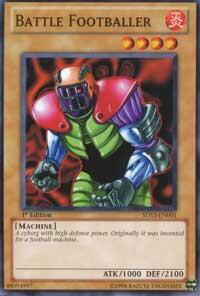 Battle Footballer - Starter Deck: Duelist Toolbox (5DS3) #5DS3-EN001 - Common / Short Print YuGiOh Trading Card