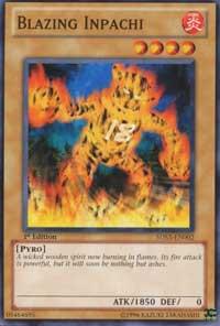 Blazing Inpachi - Starter Deck: Duelist Toolbox YuGiOh trading card