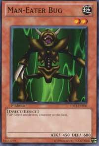 Man-Eater Bug trading card from Starter Deck: Duelist Toolbox Man-Eater Bug - Starter Deck: Duelist Toolbox YuGiOh trading card