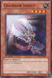 Chainsaw Insect trading card from Starter Deck: Duelist Toolbox Chainsaw Insect - Starter Deck: Duelist Toolbox YuGiOh trading card