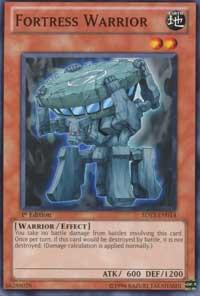 Fortress Warrior trading card from Starter Deck: Duelist Toolbox Fortress Warrior - Starter Deck: Duelist Toolbox YuGiOh trading card