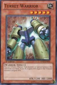 Turret Warrior - Starter Deck: Duelist Toolbox (5DS3) #5DS3-EN015 - Common / Short Print YuGiOh Trading Card