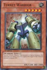 Turret Warrior - Starter Deck: Duelist Toolbox (5DS3) #5DS3-EN015 - Common / Short Print YuGiOh Trading Card