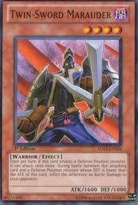 Twin-Sword Marauder - Starter Deck: Duelist Toolbox (5DS3) #5DS3-EN016 - Common / Short Print YuGiOh Trading Card