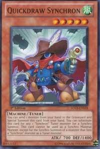 Quickdraw Synchron - Starter Deck: Duelist Toolbox (5DS3) #5DS3-EN018 - Common / Short Print YuGiOh Trading Card