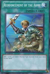 Reinforcement of the Army - Starter Deck: Duelist Toolbox (5DS3) #5DS3-EN022 - Common / Short Print YuGiOh Trading Card