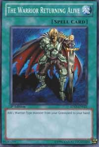 The Warrior Returning Alive - Starter Deck: Duelist Toolbox YuGiOh trading card