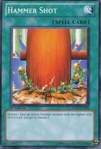 Hammer Shot - Starter Deck: Duelist Toolbox (5DS3) #5DS3-EN026 - Common / Short Print YuGiOh Trading Card