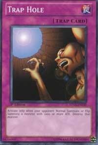 Trap Hole trading card from Starter Deck: Duelist Toolbox Trap Hole - Starter Deck: Duelist Toolbox YuGiOh trading card